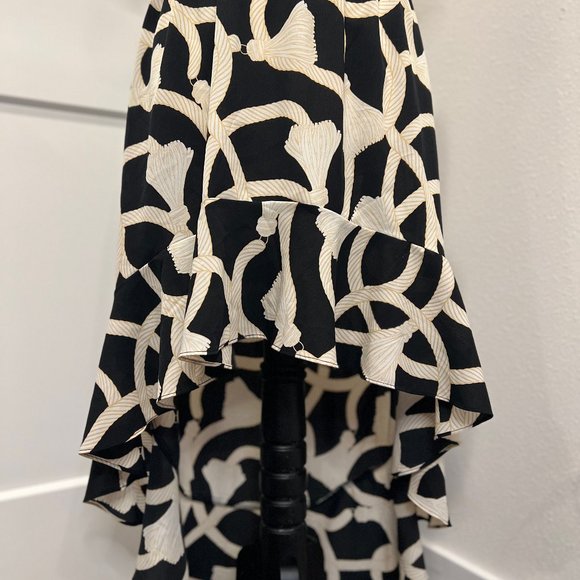 Margret Josephs | Macbeth Collection | Nautical Hi-Low Dress | Sleeveless - Picture 3 of 11